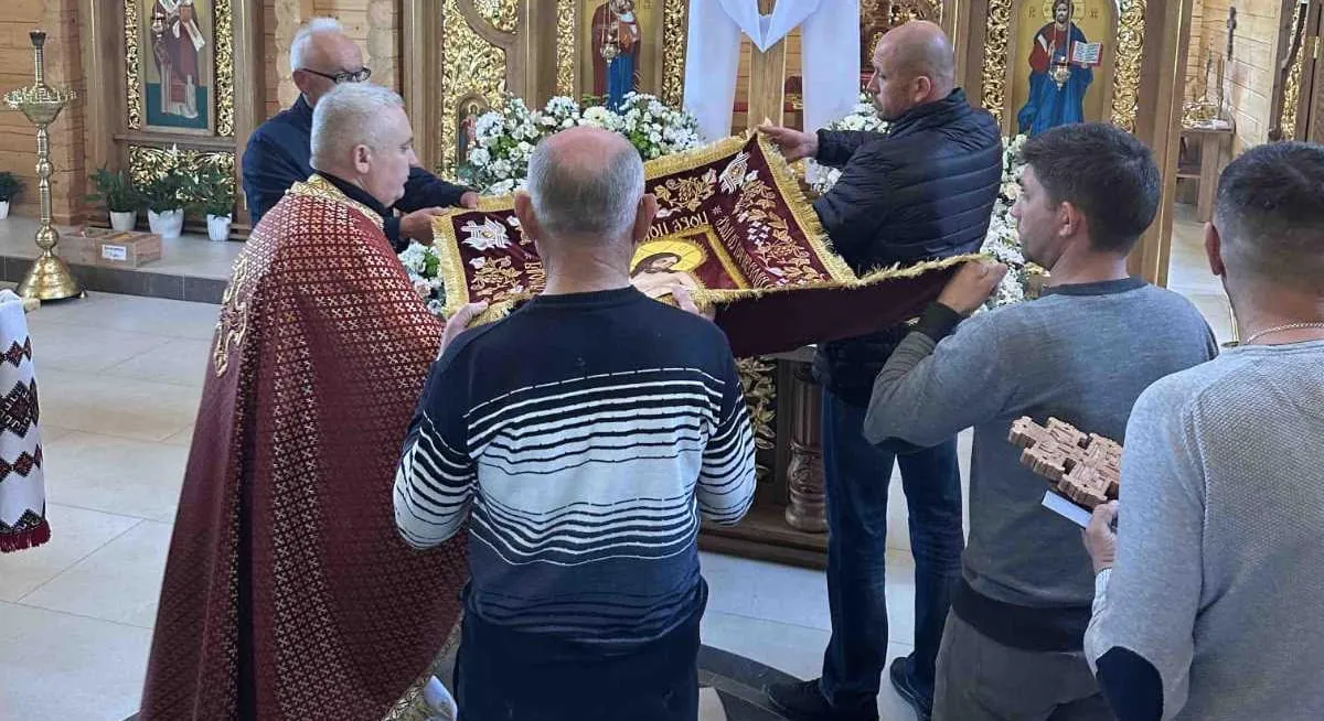 Виставлення Плащаниці у нашому Храмі